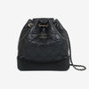 CHANEL Gabrielle Small Backpack Black 3PRZEBF3 162888338 [P]