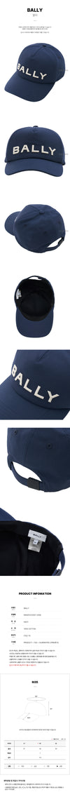BALLY U508 Unisex Logo Stickerei Baseballmütze 144670660 [P]