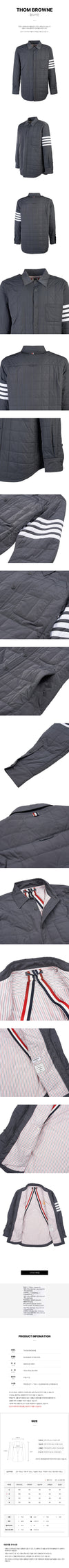 Thom Browne Men's 4-Bar Stripe Padding Jacket MJD089X 07259 035 44368109 [P]