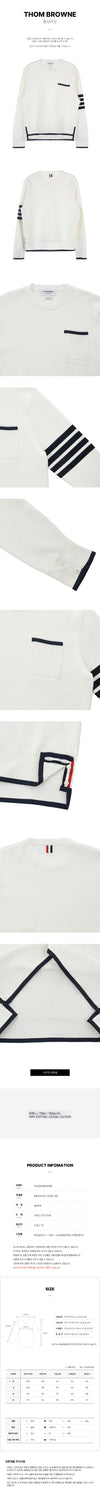 Thom Browne 4 Bar Stripe Men's Knit 75828663 [P]