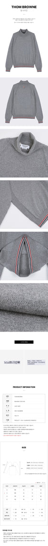 THOM BROWNE Herren Cashmere Rollkragenpullover MKA484A Y2001 055 64452537 [P]