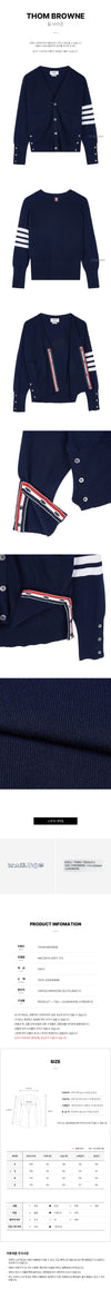 THOM BROWNE Männer Cardigan mit 4 Knöpfen 141618005 [P]