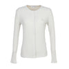 MAISON KITSUNE Damen Strickjacke mit Knöpfen in Grau MRWJC00KA0052 0318 162161189 [P]