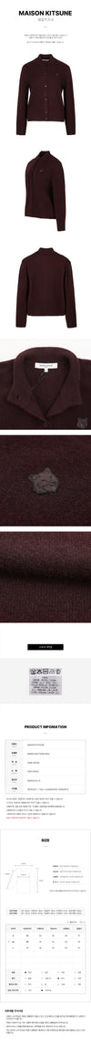 MAISON KITSUNE BOLD Fuchs Cardigan 162371086 [P]