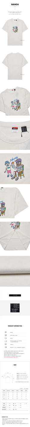 Other Brand N2500 1M021 Z WHT SS25 Men's Hybrid T-Shirt 137992937 [P]