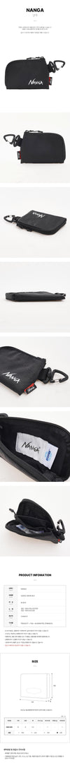 NANGA 3I304Z BLK FW26 エコバッグ UR コインケース 162578896 [P]