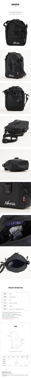 NANGA 3N302Z BLK SS26 公用エコバッグ UR ショルダーバッグ 155021311 [P]