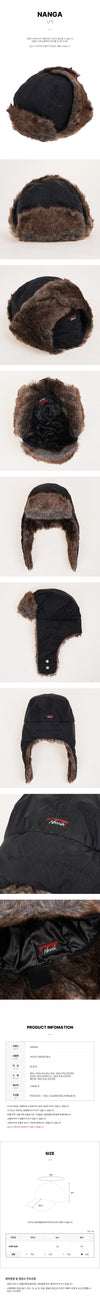 NANGA Flight Hat in Black 162666548 [P]
