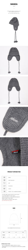 NANGA Ear Flap Knit Beanie 162666377 [P]