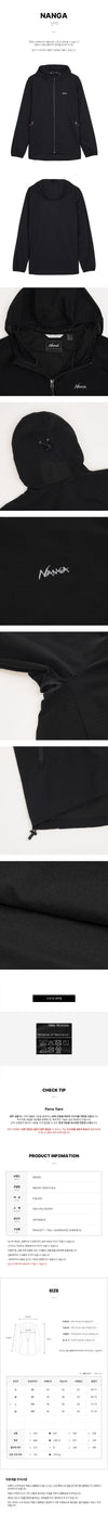 NANGA Men's Dot Air Comfy Zip-Up Jacket 155021347 [P]