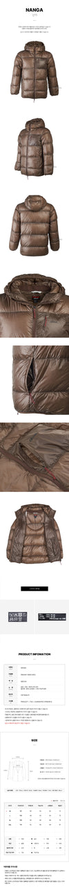 NANGA Männer Mountain Lodge Hoodie Daunenjacke 146848968 [P]
