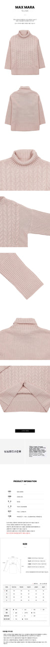 MaxMara Womens Okra Cashmere Sweater 005 67591479 [P]
