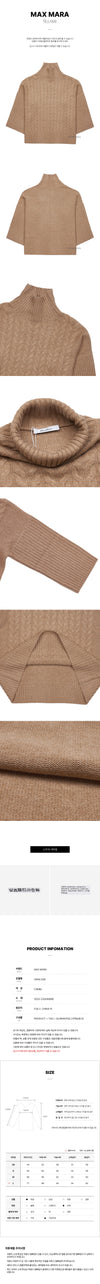MAXMARA Cashmere Strickwaren in Ocker 008 73538786 [P]