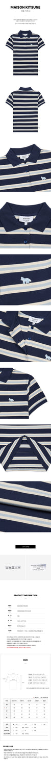MAISON KITSUNE T-Shirt mit Baby-Fox-Patch 134049438 [P]