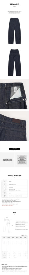 LEMAIRE Hochtaillierte Curve-Hosen SS26 155736089 [P]