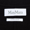 MAXMARA Schwarze Wolljacke mit hohem Kragen 162161271 [P]