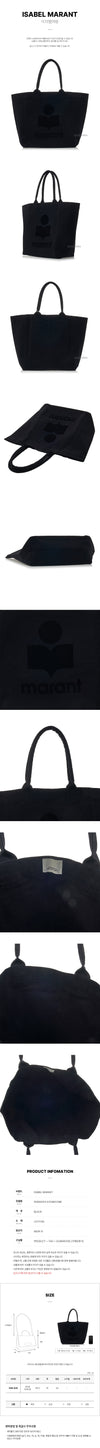 ISABEL MARANT Yankee Logo Tote Bag 153199979 [P]