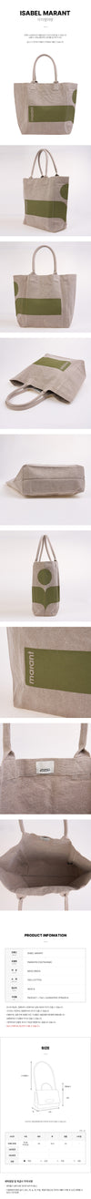 Isabel Marant Yankee Logo Tote Bag 153199987 [P]