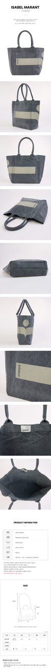 Isabel Marant Small Yankee Tote Bag 153199992 [P]
