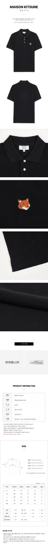MAISON KITSUNE Polo-Shirt mit Fox-Logo für Herren 155736110 [P]