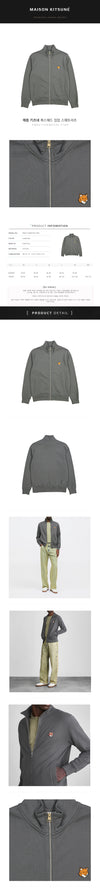 MAISON KITSUNE フォックスヘッド ジップアップ スウェットシャツ PM02134KM0340 P180 150545951 [P]