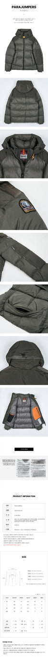Parajumpers Men's Tyric Hooded Padding 149278580 [P]