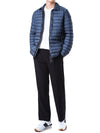 PARAJUMPERS Luna Logo Patch Kragen Daunennederjacke (C-Blau) D02 0300 115029257 [P]