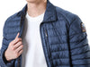 PARAJUMPERS Luna Logo Patch Kragen Daunennederjacke (C-Blau) D02 0300 115029257 [P]
