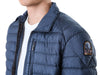 PARAJUMPERS Luna Logo Patch Kragen Daunennederjacke (C-Blau) D02 0300 115029257 [P]