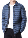 PARAJUMPERS Luna Logo Patch Kragen Daunennederjacke (C-Blau) D02 0300 115029257 [P]