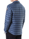 PARAJUMPERS Luna Logo Patch Kragen Daunennederjacke (C-Blau) D02 0300 115029257 [P]