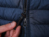 PARAJUMPERS Luna Logo Patch Kragen Daunennederjacke (C-Blau) D02 0300 115029257 [P]