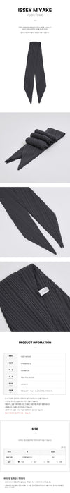 PLEATS PLEASE ISSEY MIYAKE PP59AD161 12 FW25 Damen Basic Schal 148445912 [P]