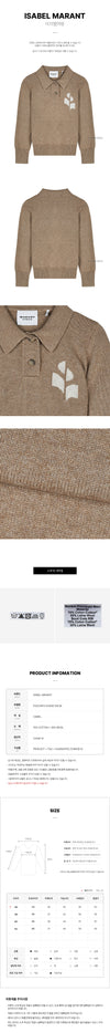 ISABEL MARANT Polo-Knit mit 50 cm in Größe 36 und 38 145023530 [P]