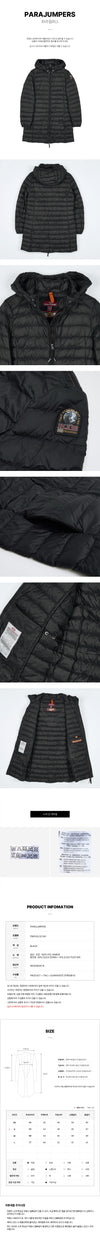 PARAJUMPERS FW25 女性用ウィノナ軽量パディング 148887341 [P]