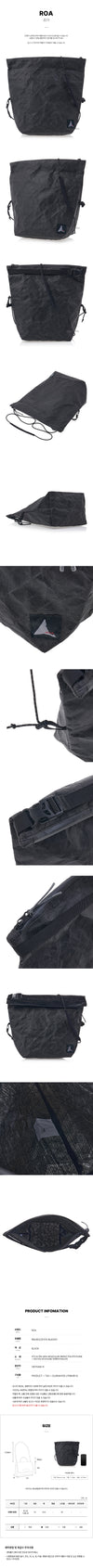 ROA RBUW222FA15 Black Crossbody Bag for Men 133045820 [P]