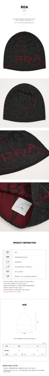ROA Men's Logo Beanie 153373316 [P]