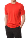 ROBERTO COLLINA Short Sleeve Pocket Knit 124511188 [P]