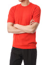 ROBERTO COLLINA Short Sleeve Pocket Knit 124511188 [P]