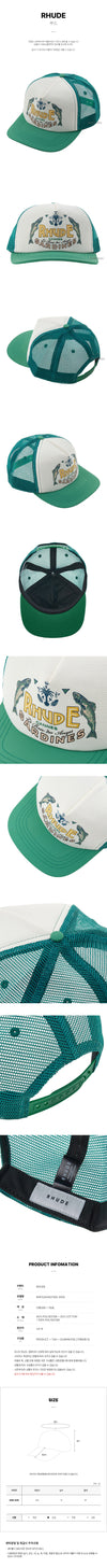RHUDE Sardinen Trucker Cap SS25 3009 3009 132699573 [P]