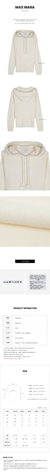 MAXMARA Damen Kapuzenpullover RIENZA 001 73538883 [P]