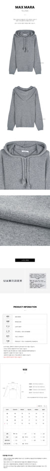 MAXMARA Damen Rienza Kapuzenpullover RIENZA 009 73538888 [P]