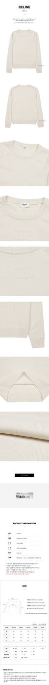 CELINE キャッシュミア クルーネック セーター FW24 01OW RY02N317V 121837321 [P]