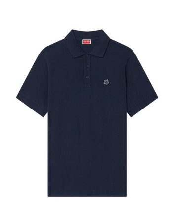 KENZO Slim Poloshirt mit Blumenmuster aus Baumwolle 156799230