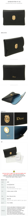Dior Medallion Dailily Card Holder 161395738 [P]