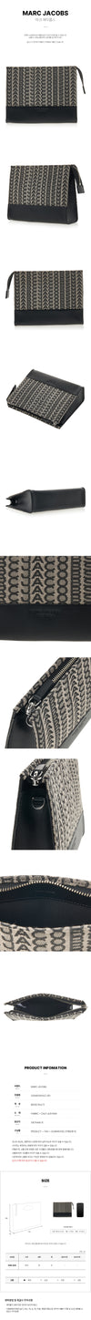 MARC JACOBS モノグラム トラベル ポーチ 261 43843609 [P]