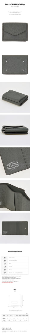 MAISON MARGIELA スティッチ トライフォールド財布 152801381 [P]