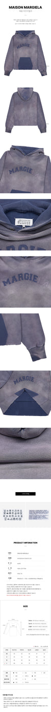 MAISON MARGIELA Damen Baumwoll Logo Hoodie S51GU0124 S25570 225 74230936 [P]