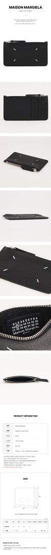 MAISON MARGIELA Kartenetui mit offenkantiger Naht für Unisex 161288935 [P]