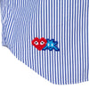Comme Des Garcons INVADER DOUBLE PATCH STRIPE SHIRT 160674944 [P]